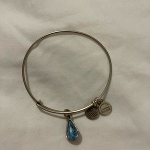 Alex and Ani Blue stone bracelet
